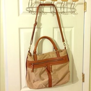 Banana Republic messenger/laptop bag