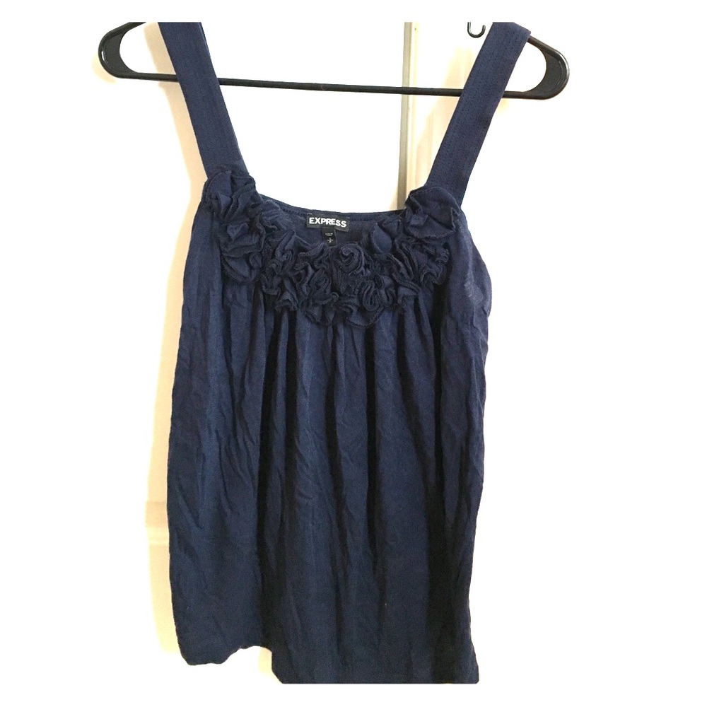 Express thick strap spaghetti shirt