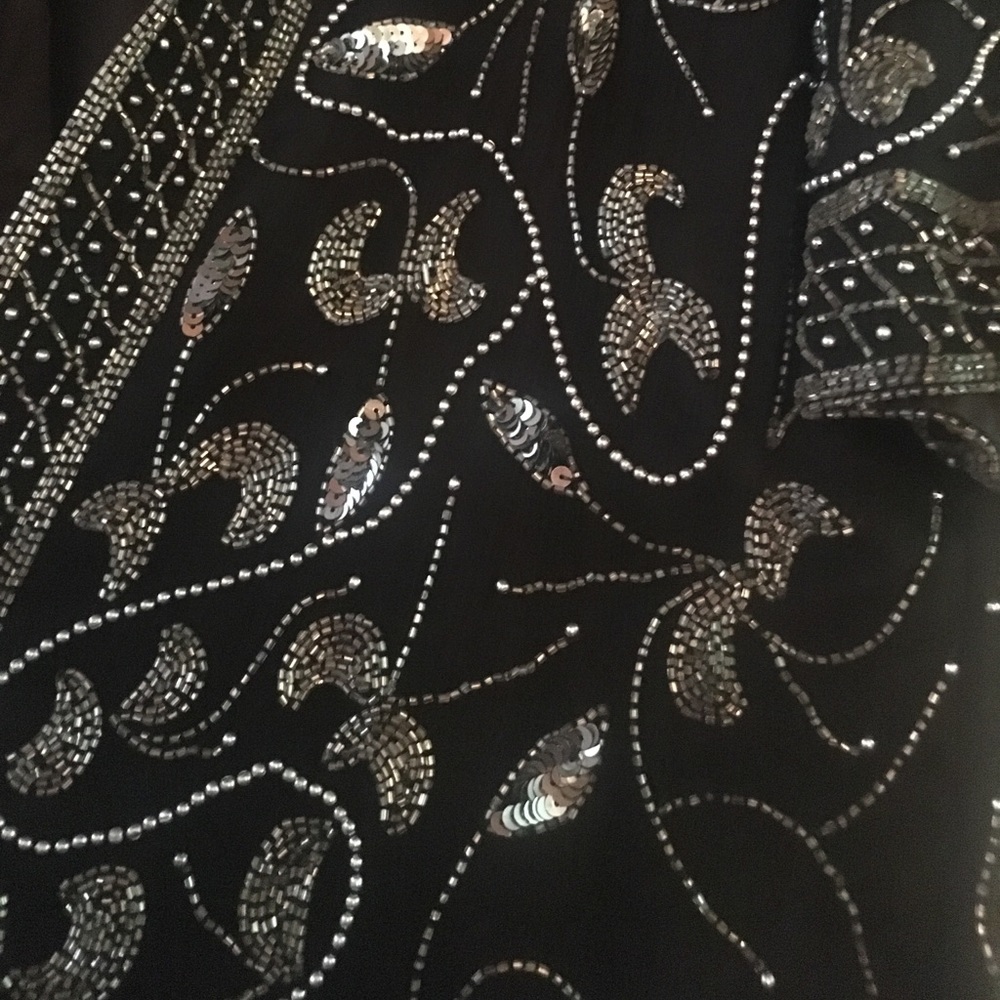 Papell Boutique Beaded jacket