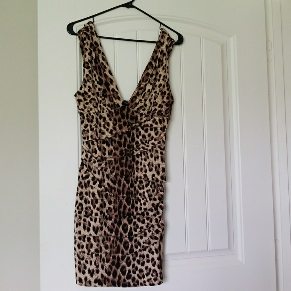 Leonard print dress