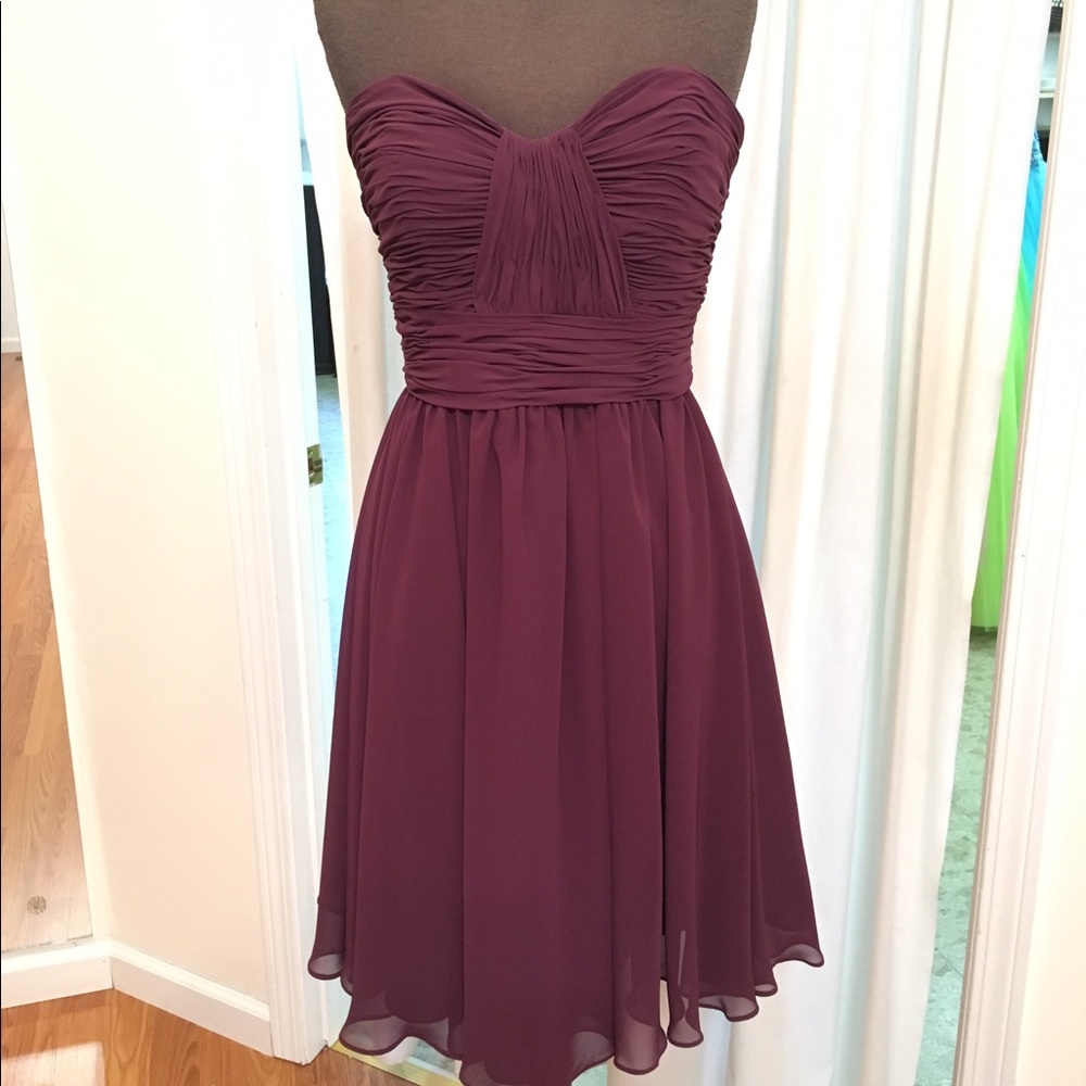 Mori Lee short dress Size 8 chiffon NWT