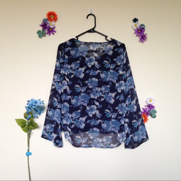 Floral Flowy Top - Picture 2 of 3