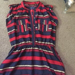 Cute blouse material dress!