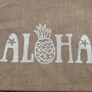 New Aloha Jute Bag