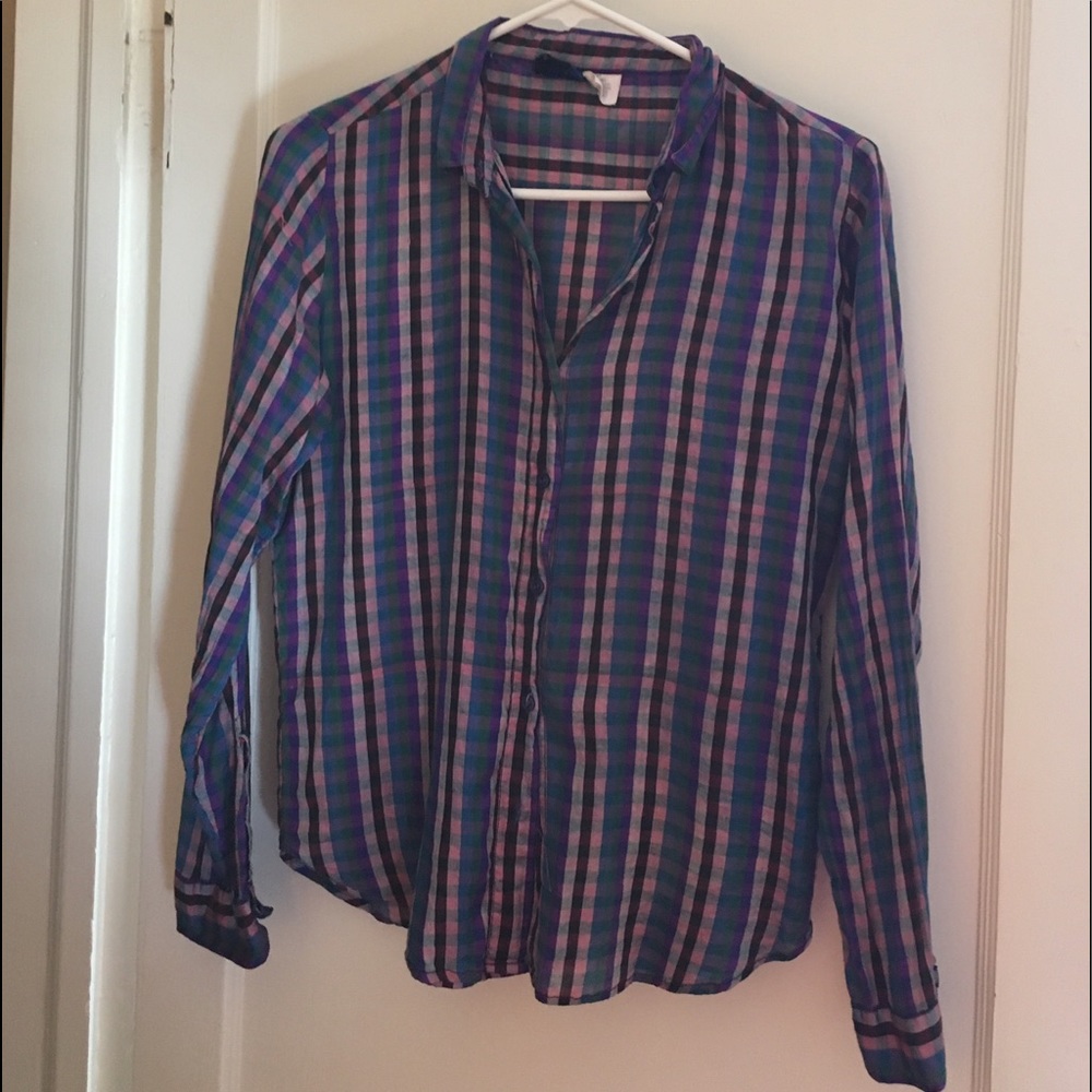 Vintage Silk/cotton blend blouse