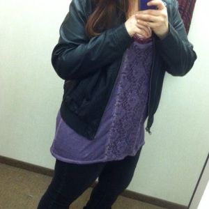 Old Navy Leather Jacket