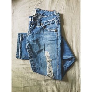 True Religion Straight Leg Jeans
