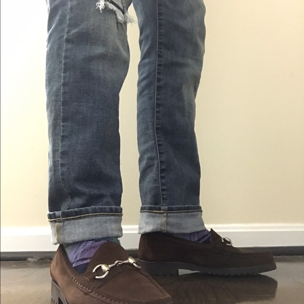 Coke haan loafers.