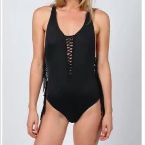 Indah reversible one piece swim suit