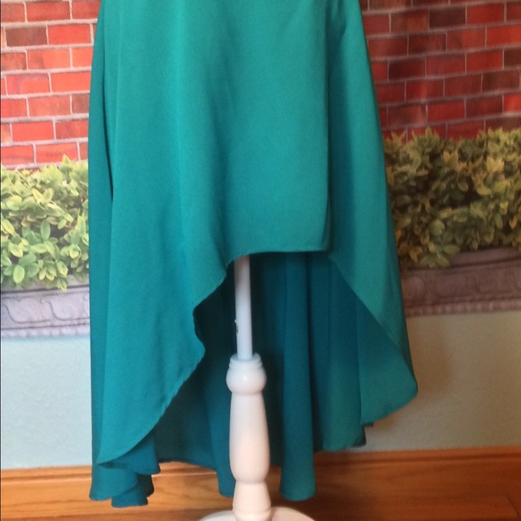 Ark & Co. - Beautiful turquoise high low skirt - Picture 3 of 8