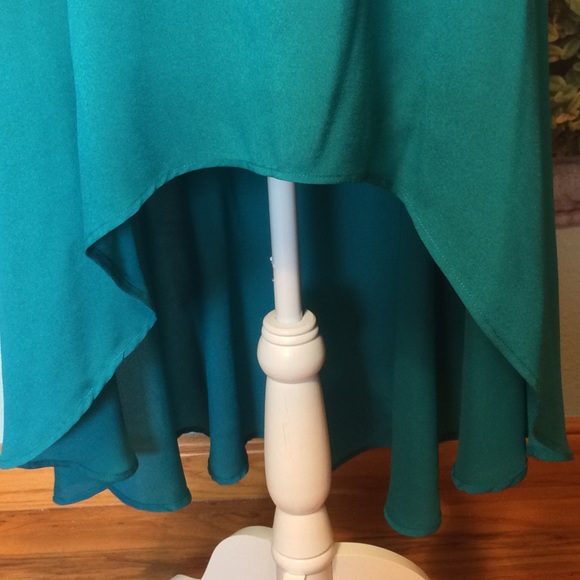 Ark & Co. - Beautiful turquoise high low skirt - Picture 4 of 8