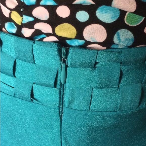 Ark & Co. - Beautiful turquoise high low skirt - Picture 5 of 8