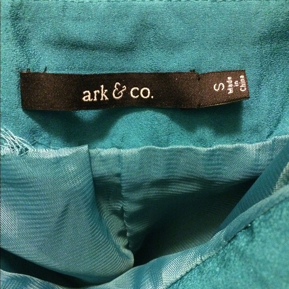 Ark & Co. - Beautiful turquoise high low skirt - Picture 8 of 8
