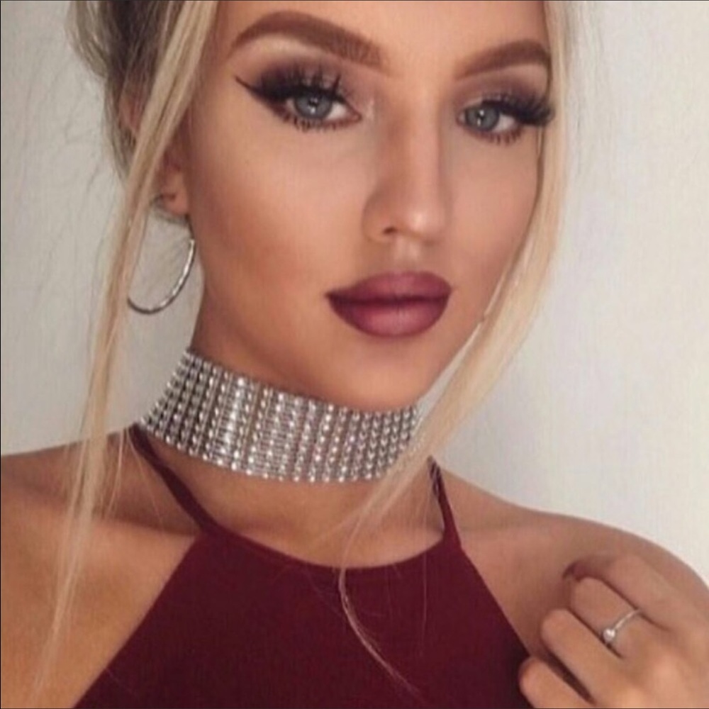 ❣️HP❣️KATHY Diamond Chocker Necklace