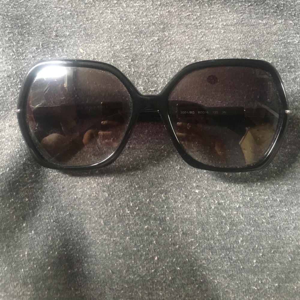 Burberry large frame sunglasses