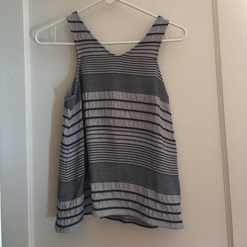 Anthropologie Striped tank