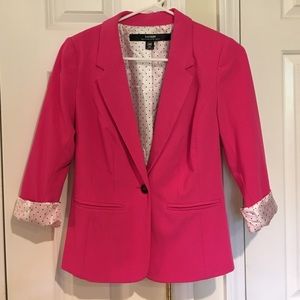 Kensie Pink 3/4 Blazer