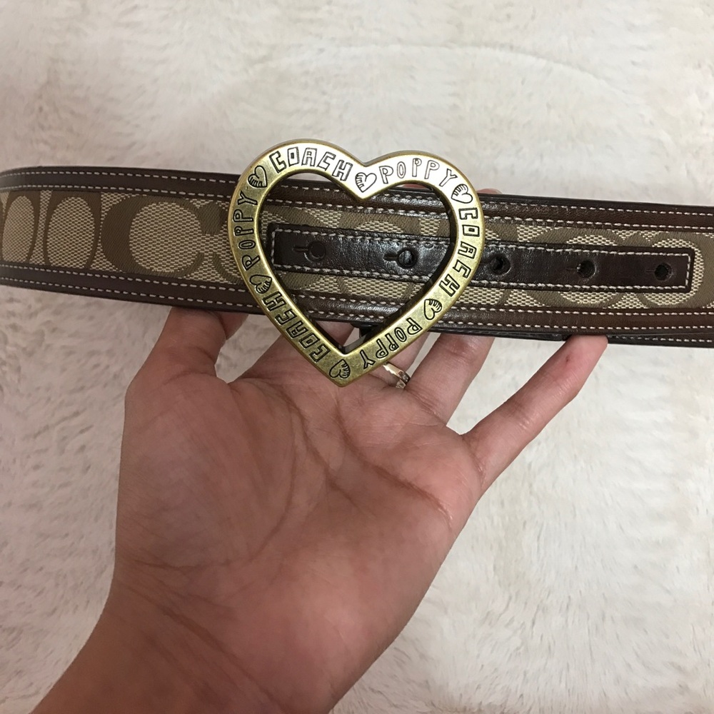 Authentic coach belt
