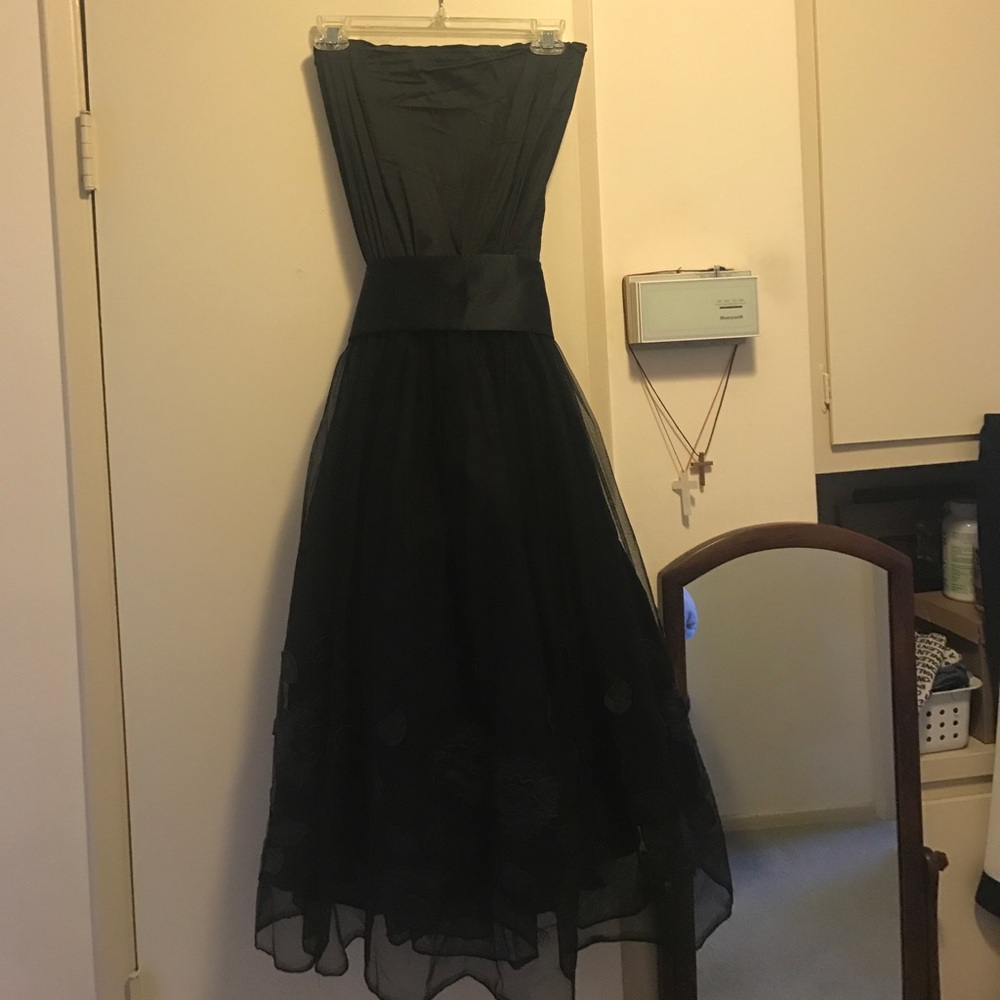 Custom made black dress