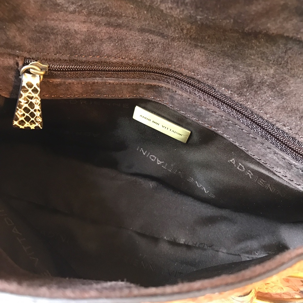 Python Embossed Handbag - image 7