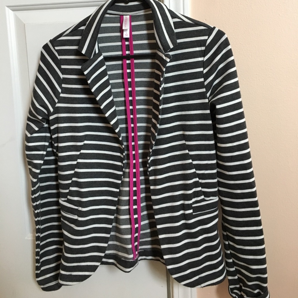 Striped blazer