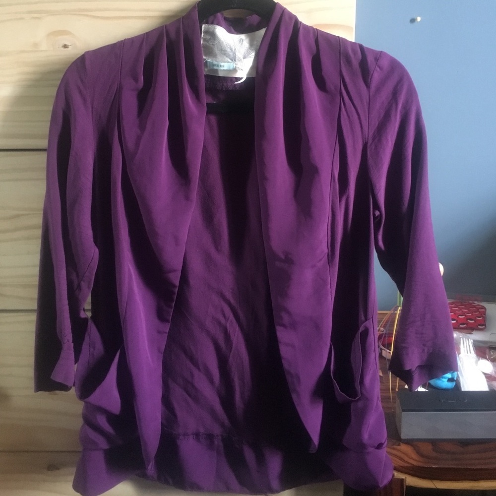 Kimchi Blue 3/4 sleeve light weight blazer