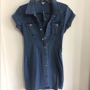 Denim dress