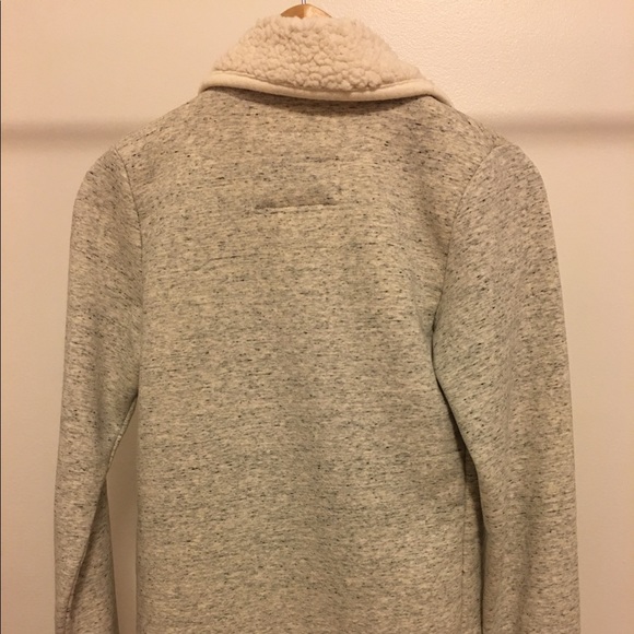 A&F white/ gray wool jacket - Picture 2 of 3