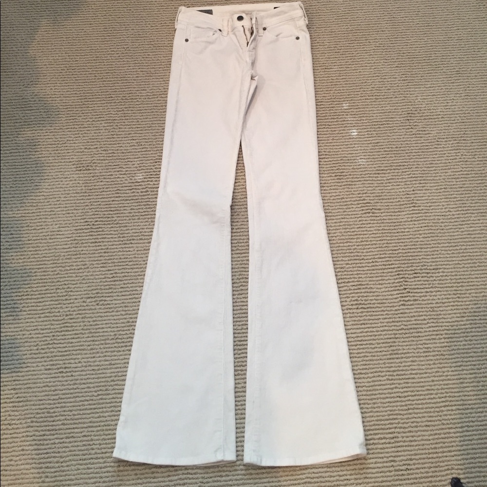 Cream corduroy Citizens of Humanity jeans sz 24