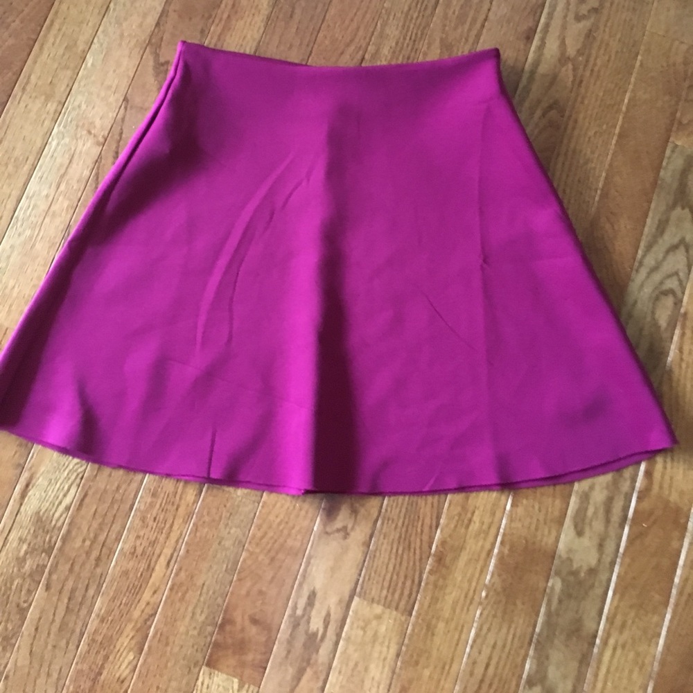 Forever 21 dark cranberry skirt