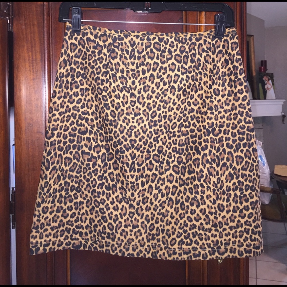 Leopard Vintage Skirt