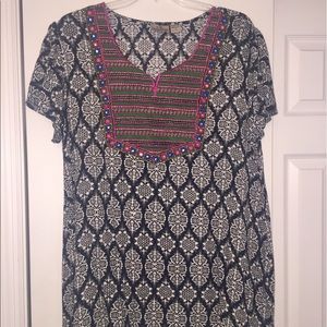 Boho tunic dress