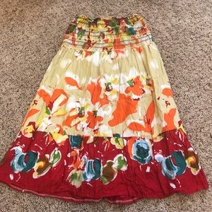 Floral skirt