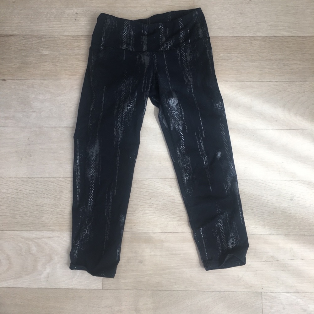 Athletes cropped leggings