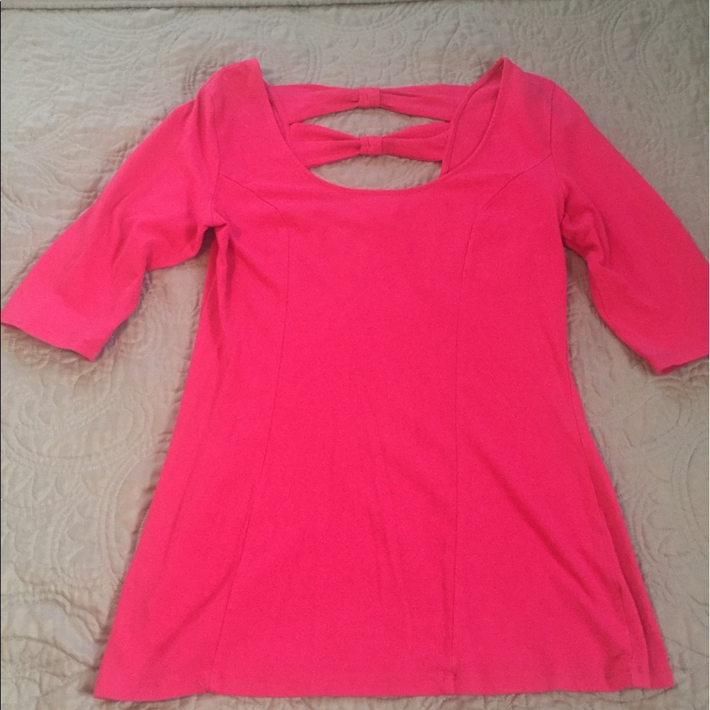 Pink top