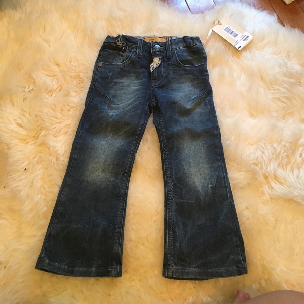 Boys galliano jeans 36 months. Brand new