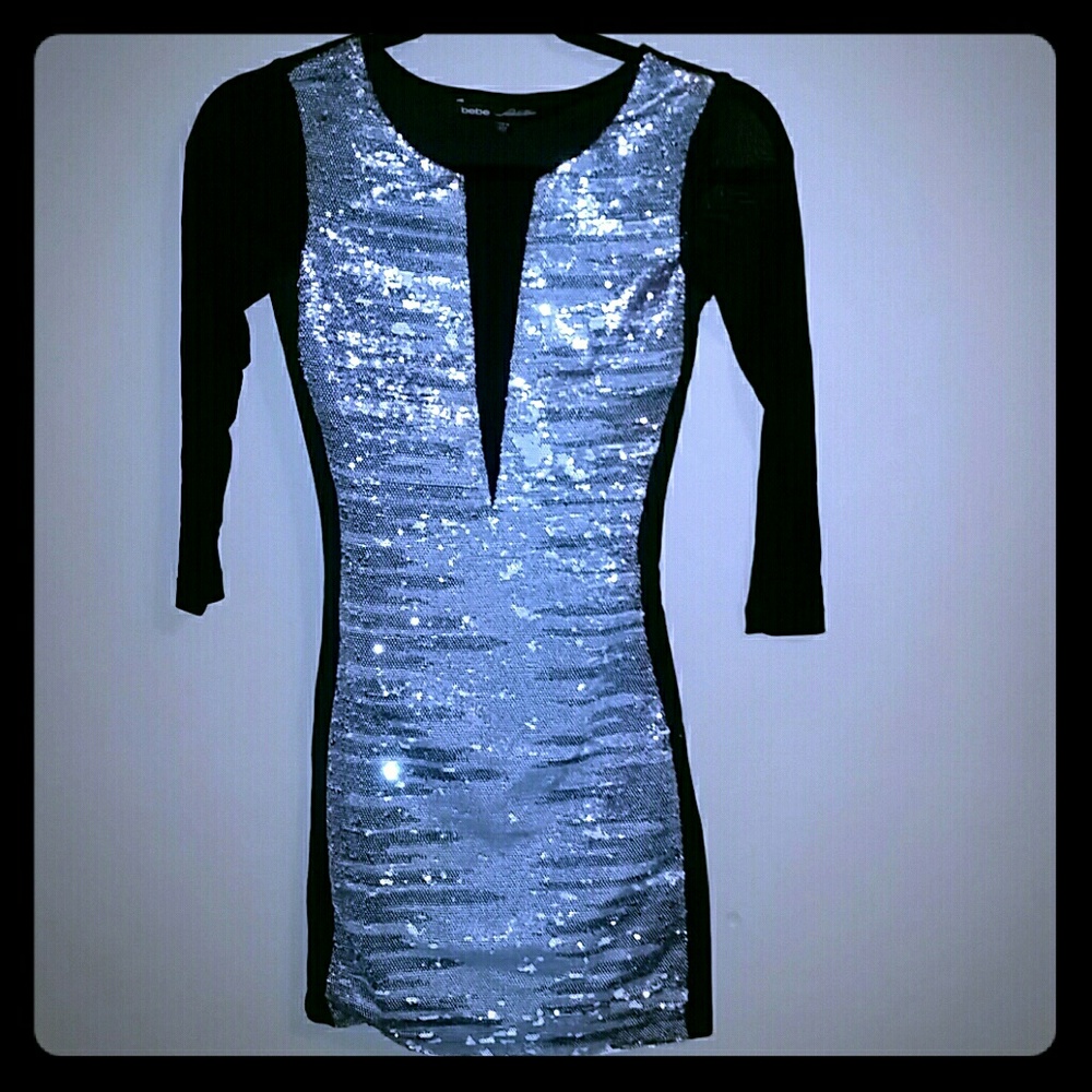Bebe sequin dress