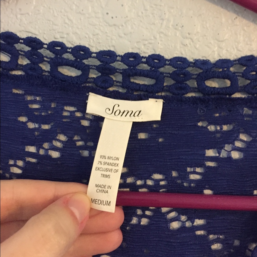 Soma lace coverup - Picture 3 of 8