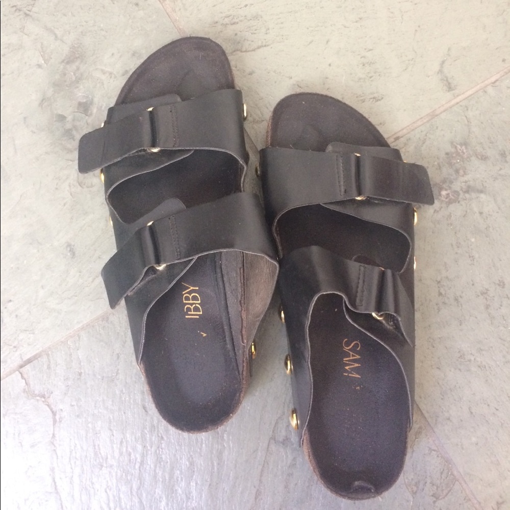 Sam Libby Studded Sandals Size 9