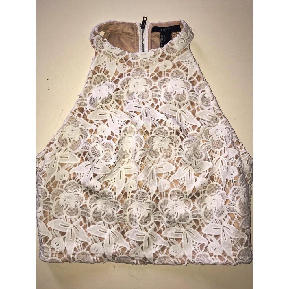 Floral lace top