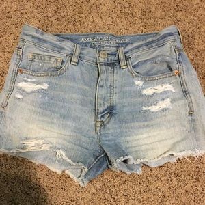 American eagle high waisted shorts