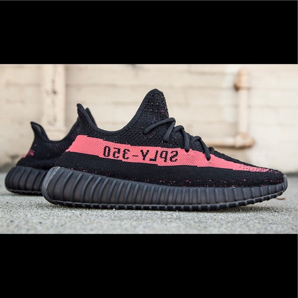 Yeezy 350 v2 red. Brand new deadstock - Picture 1 of 4
