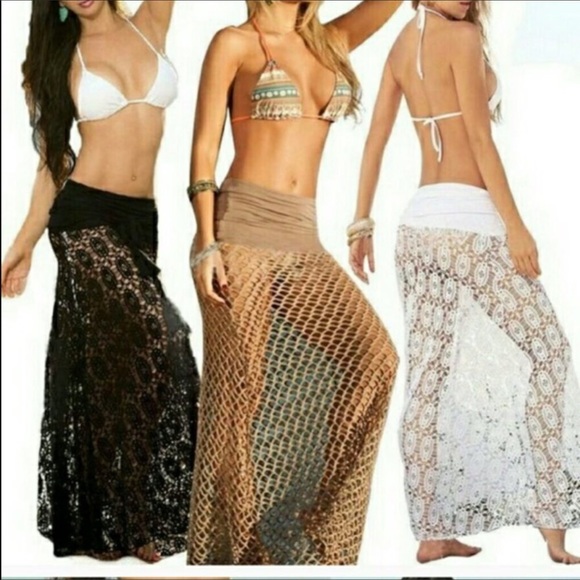 Host Pick❣️TAWNY White Skirt / Dress Cover up - Picture 4 of 4