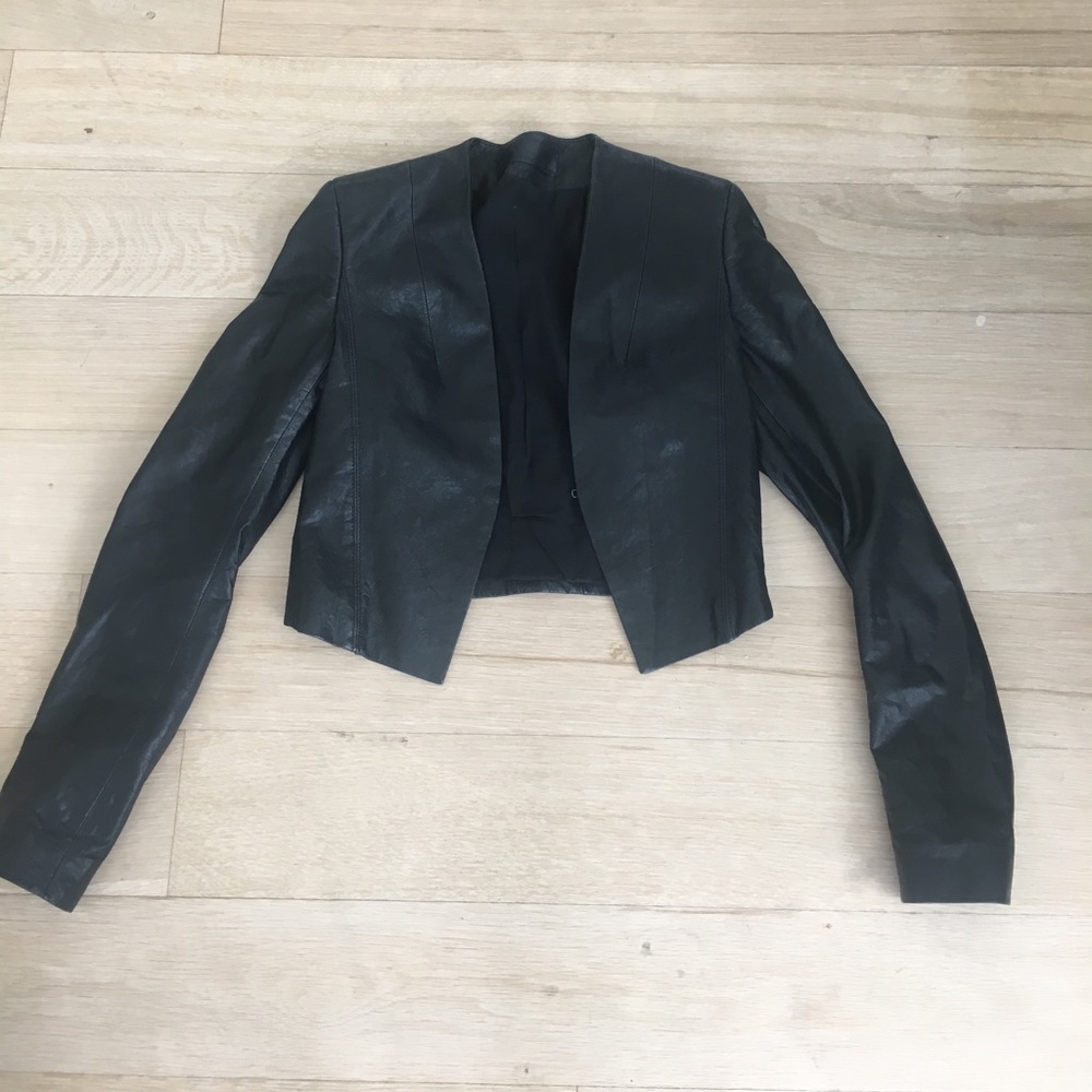 HAIDER ACKERMAN leather jacket