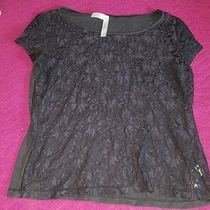 floral gray Aero shirt