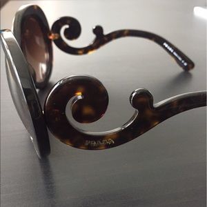 Authentic Prada baroque sunglasses