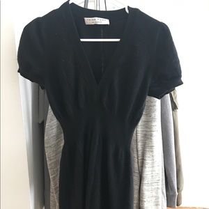Trina Turk Black Cashmere Dress