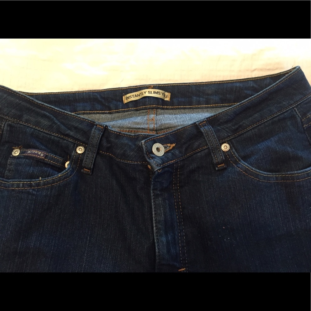 Riders Slimming dark blue jeans-
