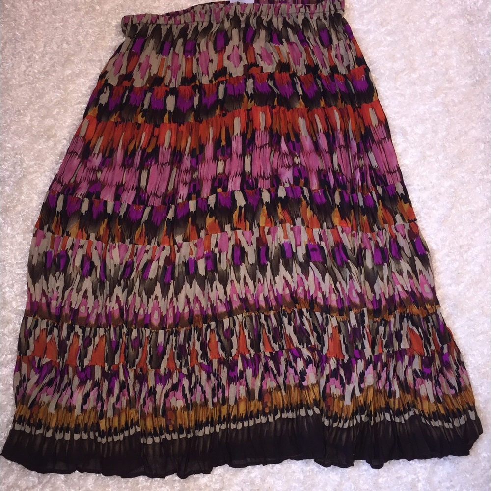 Multicolored summer skirt