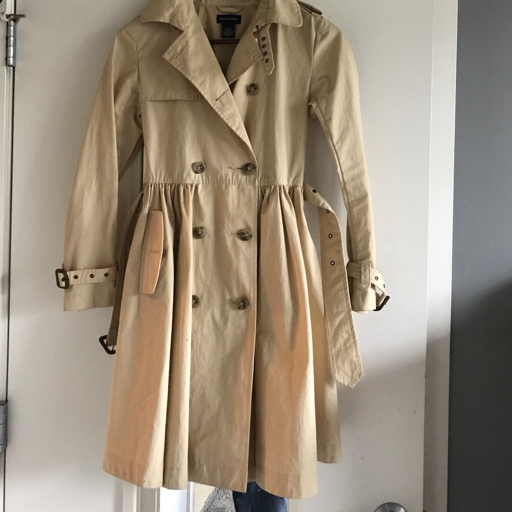 Girl's Ralph Lauren Trench